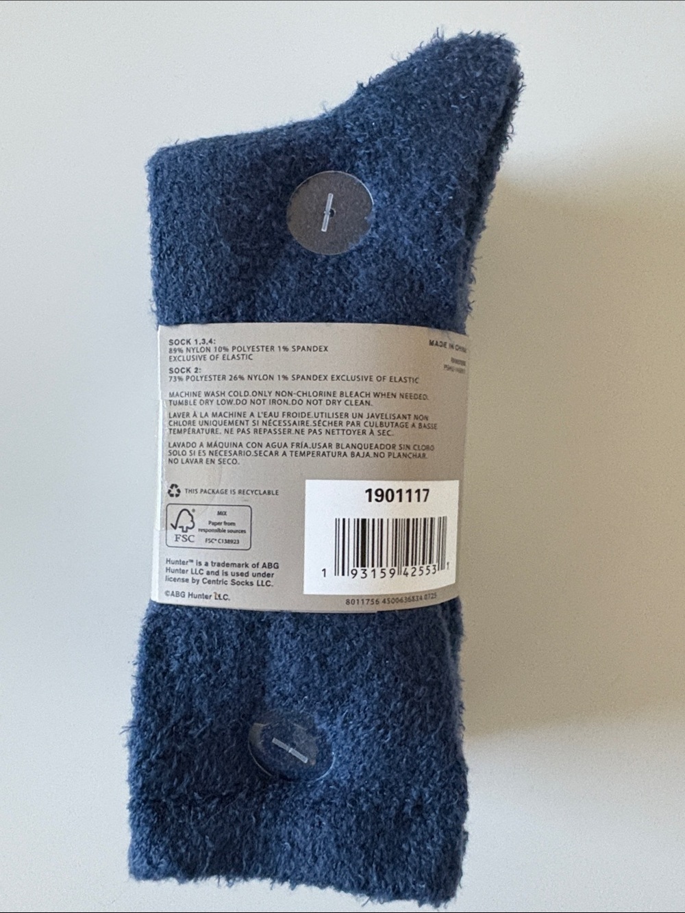 NWT Hunter Women's Cozy Socks - 4-pair - fits size 4-10 - Picture 2 of 11